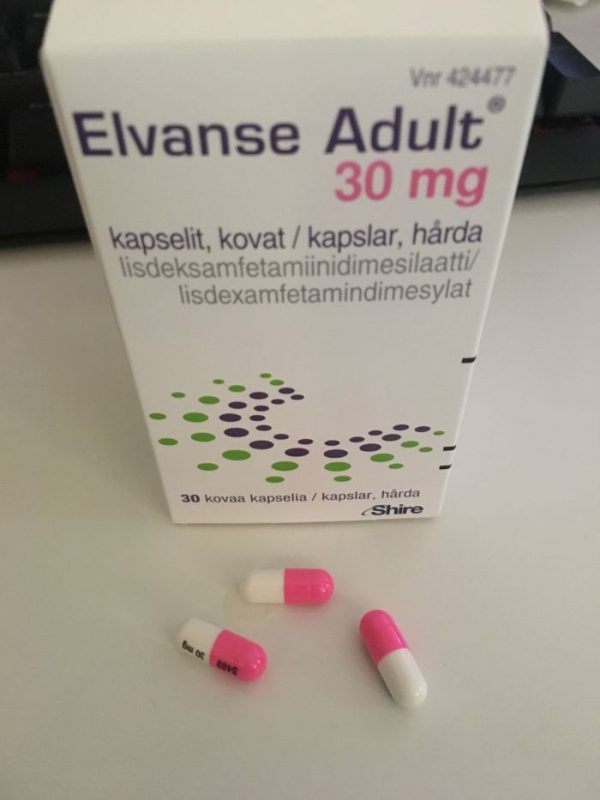 Elvanse 50 mg, 70 mg online I sverige